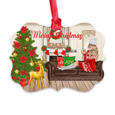 Christmas Sister Ornaments - Merry Christmas Personalized Sister Ornament Best Friends Gifts